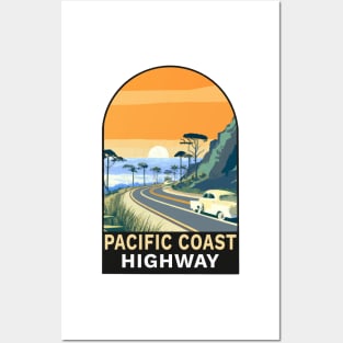 Pacific Coast Highway Decal Posters and Art